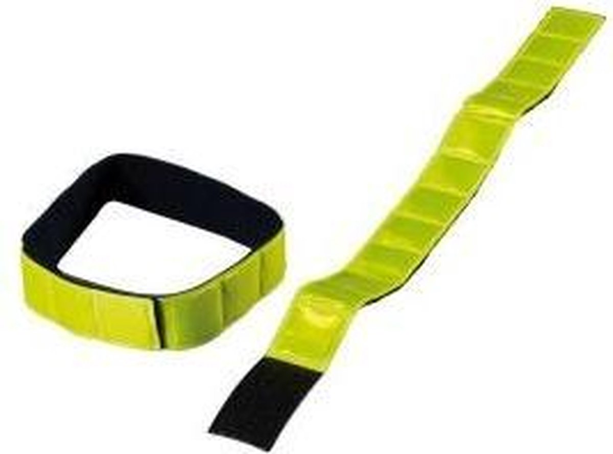 Reflectie ww jogging band geel ds a 2