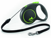 FLEXI | Flexi Rollijn Black Design Cord Groen