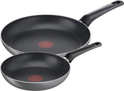 Tefal Easy Plus Pannenset - Ø 20 + Ø 28 cm - Niet geschikt voor inductie