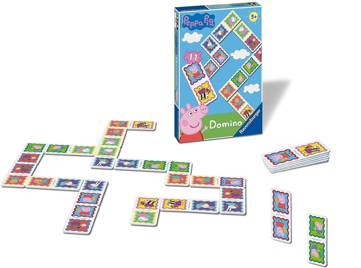 Peppa Pig domino spel