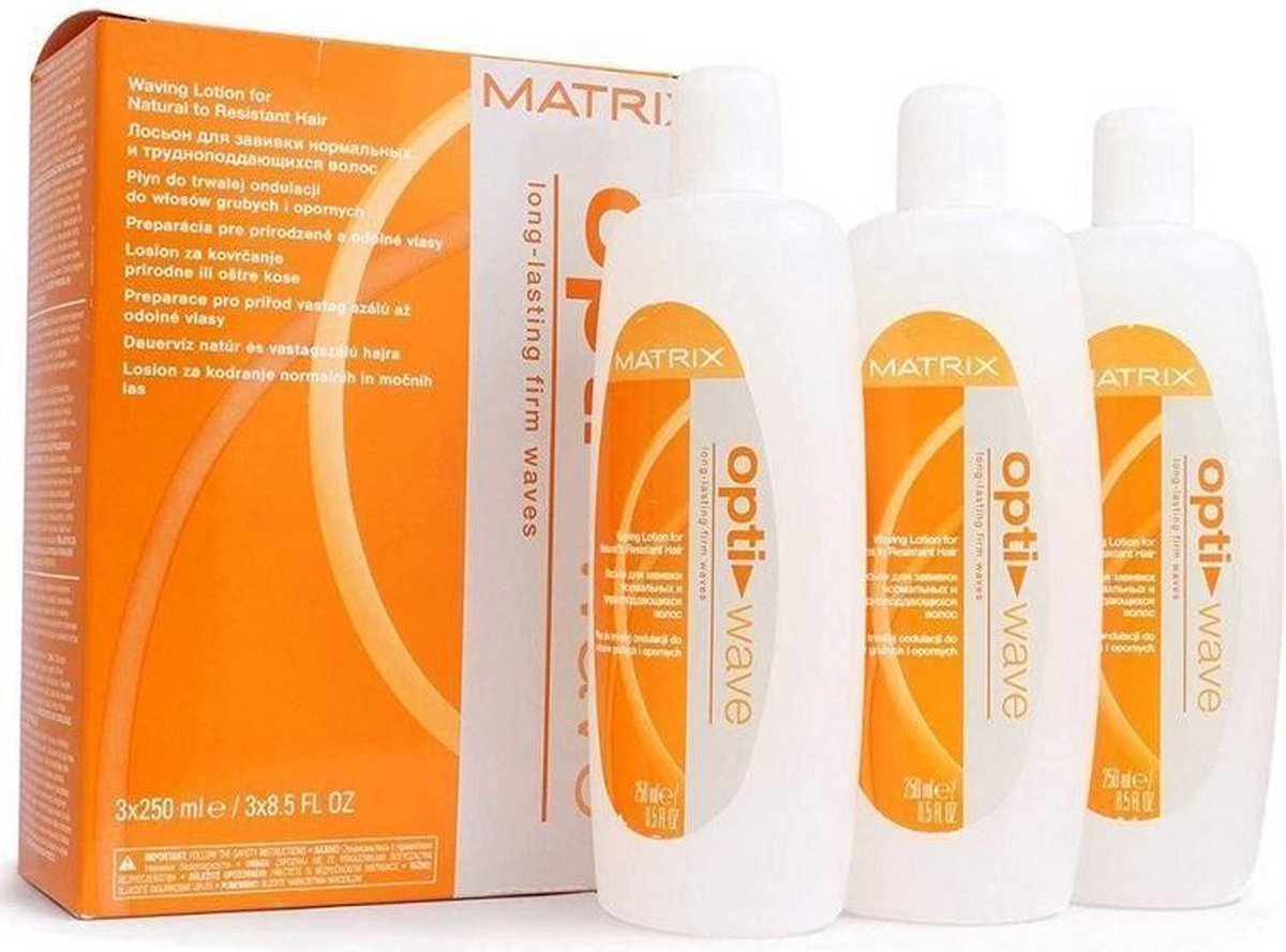 Matrix Opti Wave Resistant  3x250ml