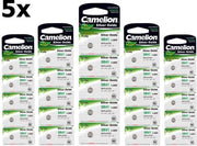 25 Stuks (5 Blisters a 5St) - Camelion Silver Oxide SR41W/392 1.55V knoopcel batterij