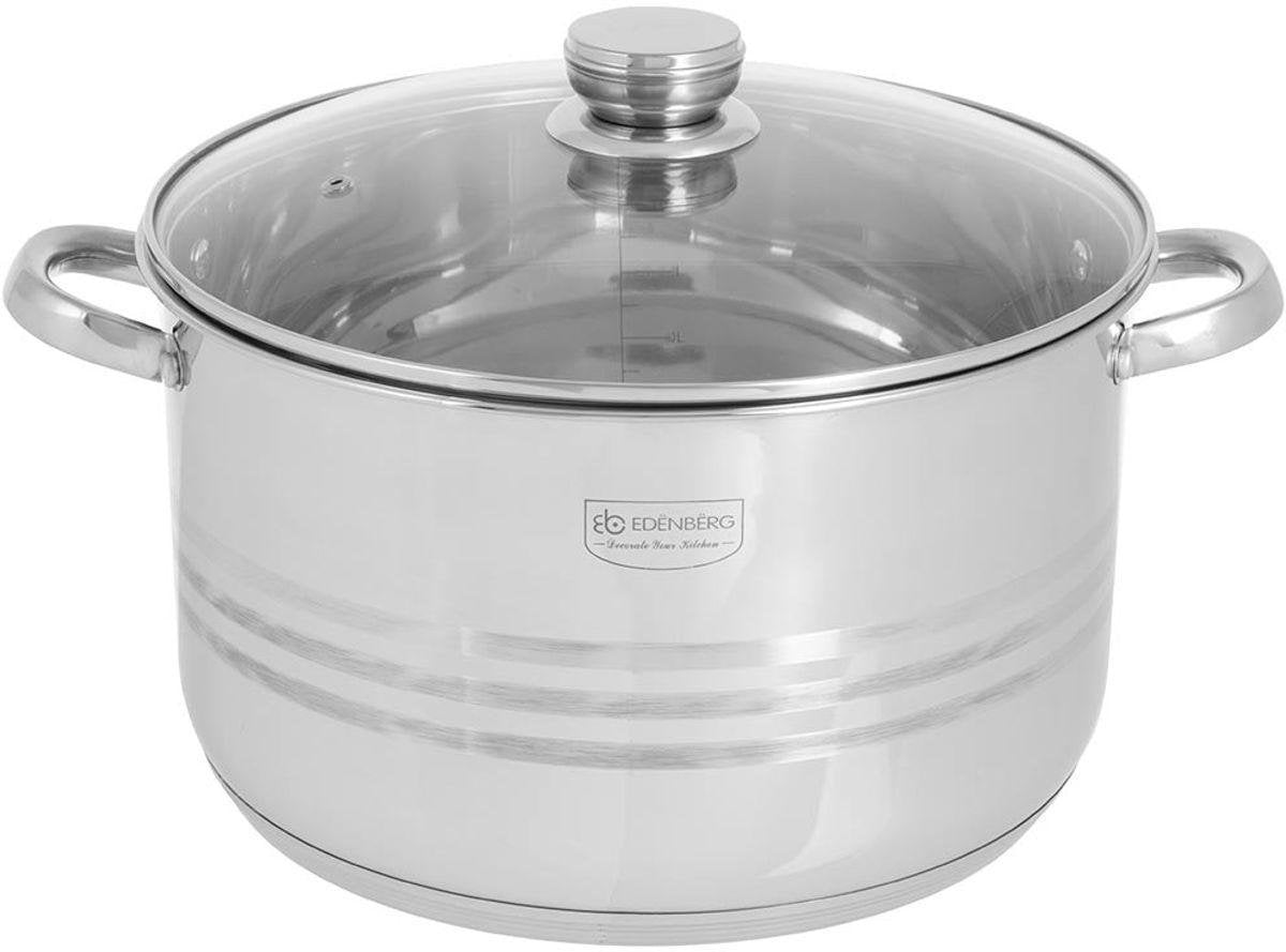Edënbërg Classic Line - Kookpan met Deksel - RVS - Ø 30 cm