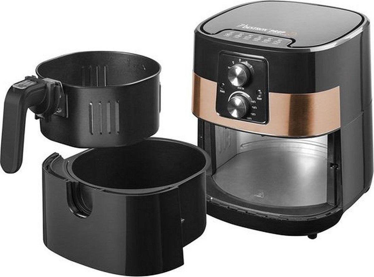 Bestron AAF7003CO Heteluchtfriteuse 4L 1300W Zwart/Koper