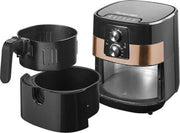 Bestron AAF7003CO Heteluchtfriteuse 4L 1300W Zwart/Koper