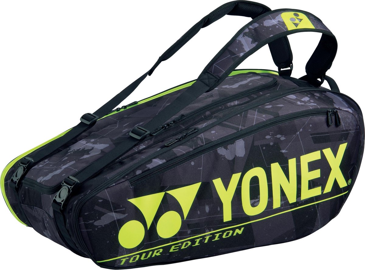 Yonex Pro Racketbag 92029- Black-Yellow
