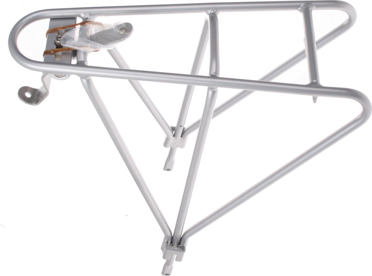 Hesling Bagagedrager Achter 28 Inch Aluminium Zilver