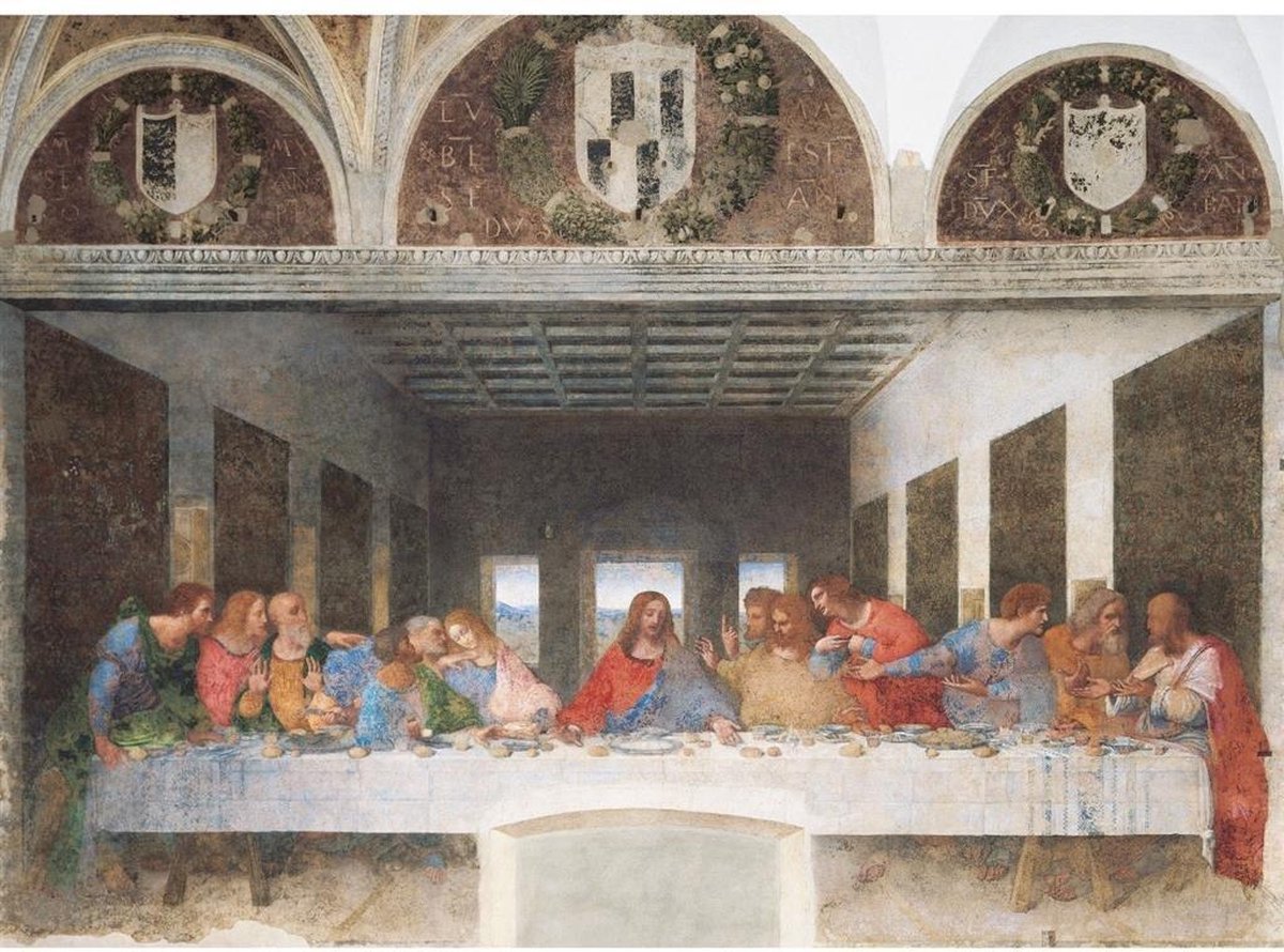 Clementoni Museum Collection Puzzel Da Vinci Het Laatste Avondmaal 1000 Stukjes