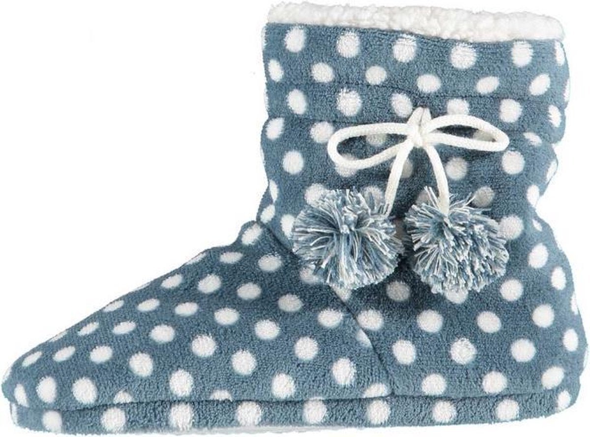 Apollo Sloffen Chenille Dames Elastomeer/textiel Taupe Maat 37-38