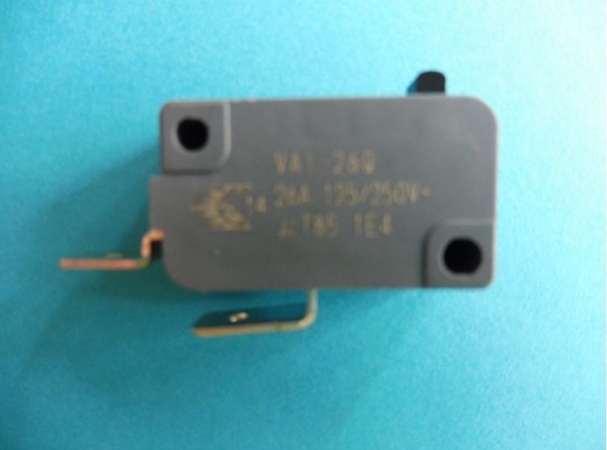 Microschakelaar 29x11x10mm 20Ampere  friteuse 2371/75 2525 Fritel 15224