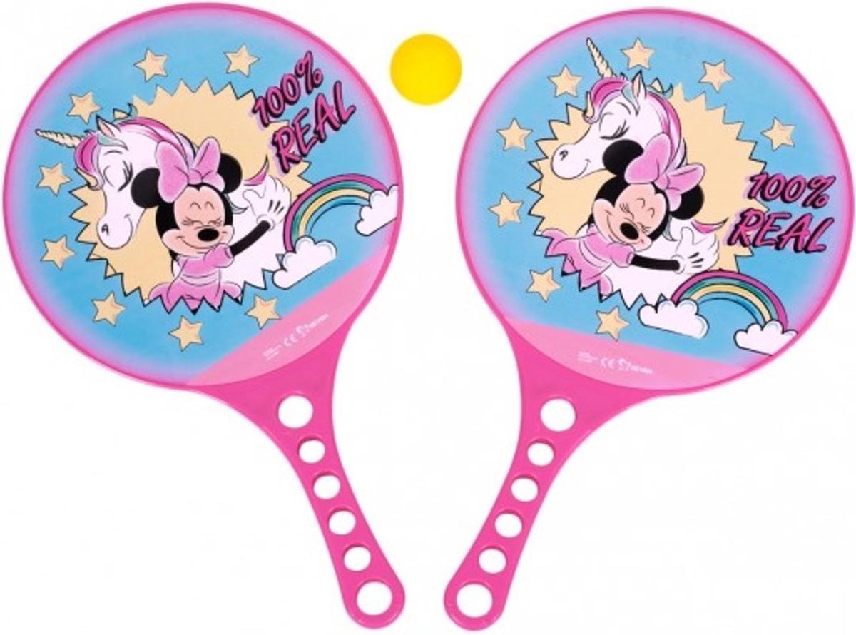 Minnie Mouse strand tennisset