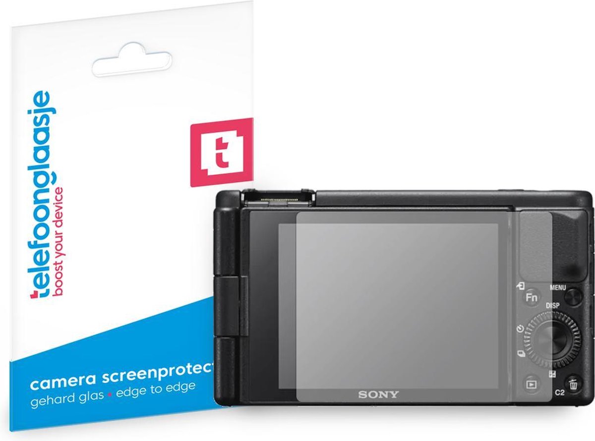 Sony ZV-1 screenprotector gehard glas