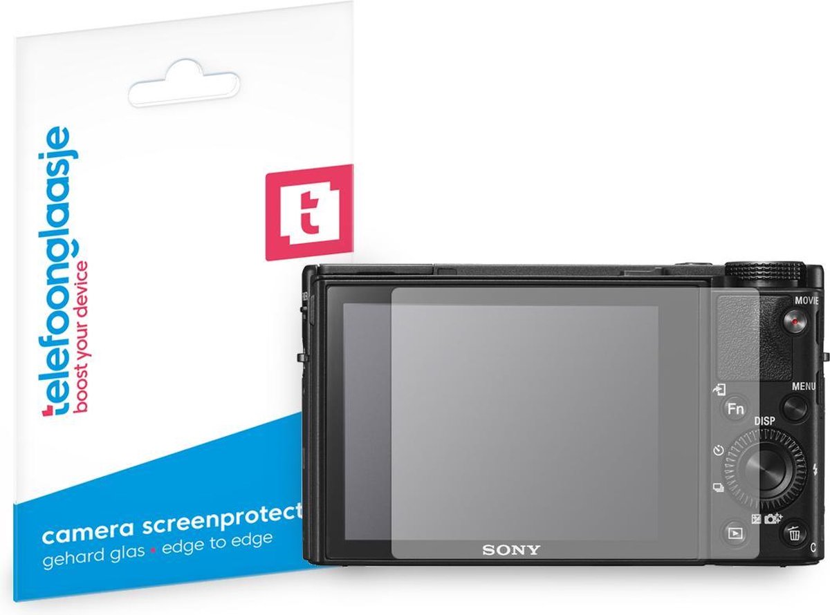 Sony RX100 V screenprotector gehard glas