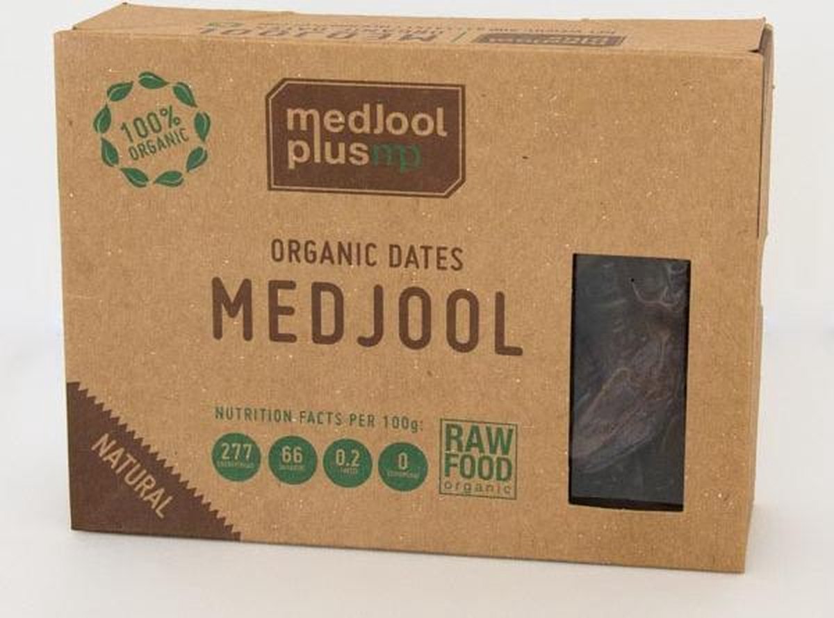 MEDJOOL - 100% BIOLOGISCHE DADELS - 500 gram