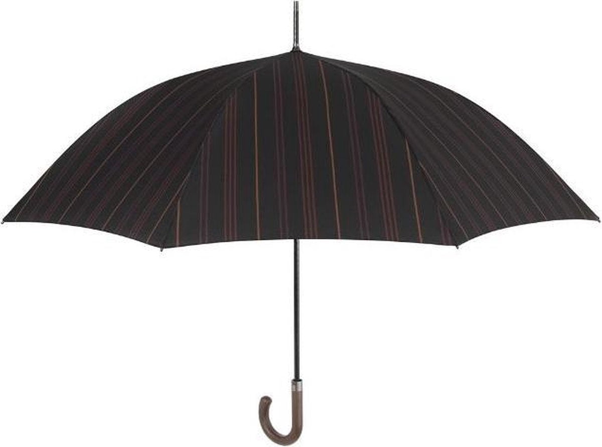 Perletti Golfparaplu Automatisch 69 X 120 Cm Zwart/oranje