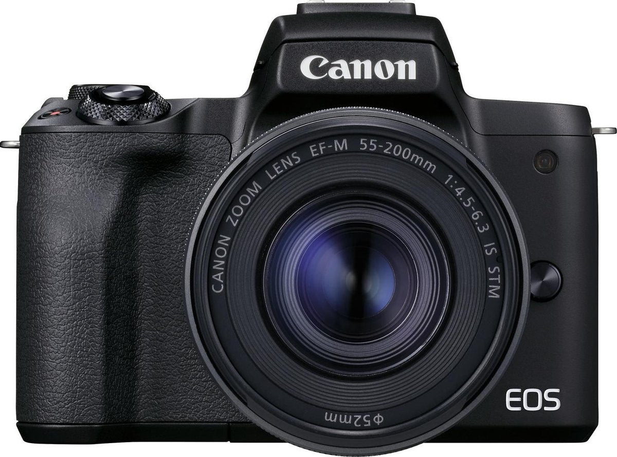Canon EOS M50 Mark II + M15-45mm S - Zwart