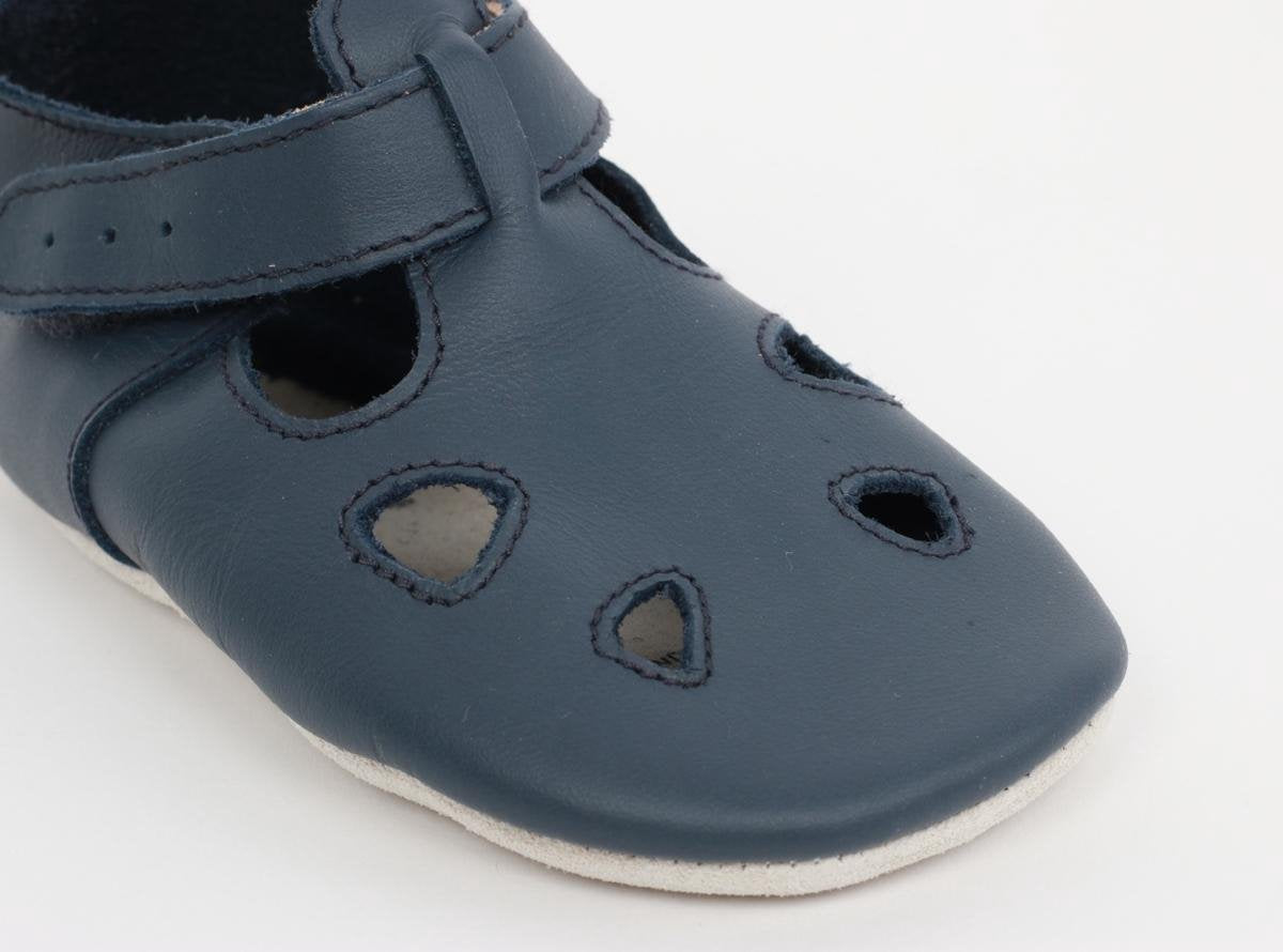 Bobux - Soft Soles - Zap navy - maat Small