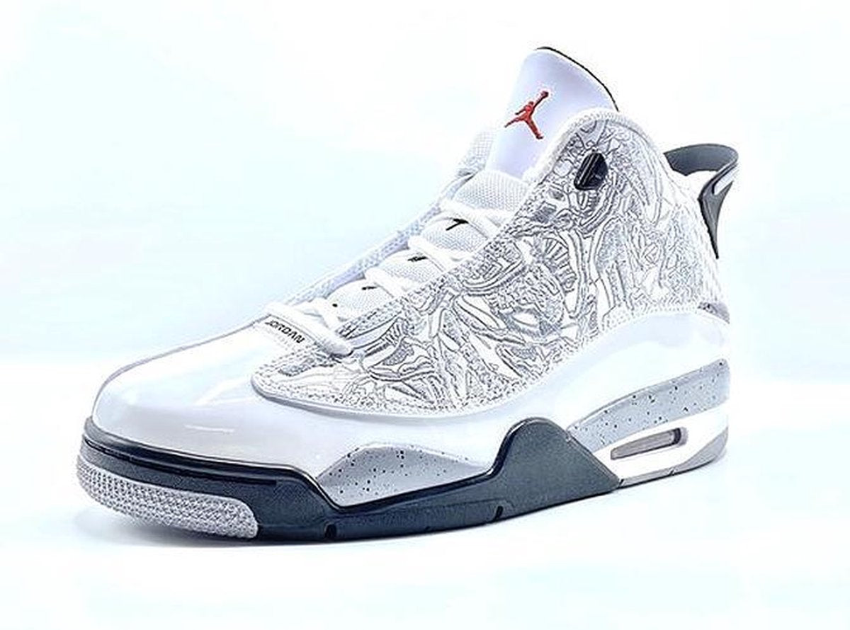 Air Jordan DUB Zero (White Cement) - Maat 52.5