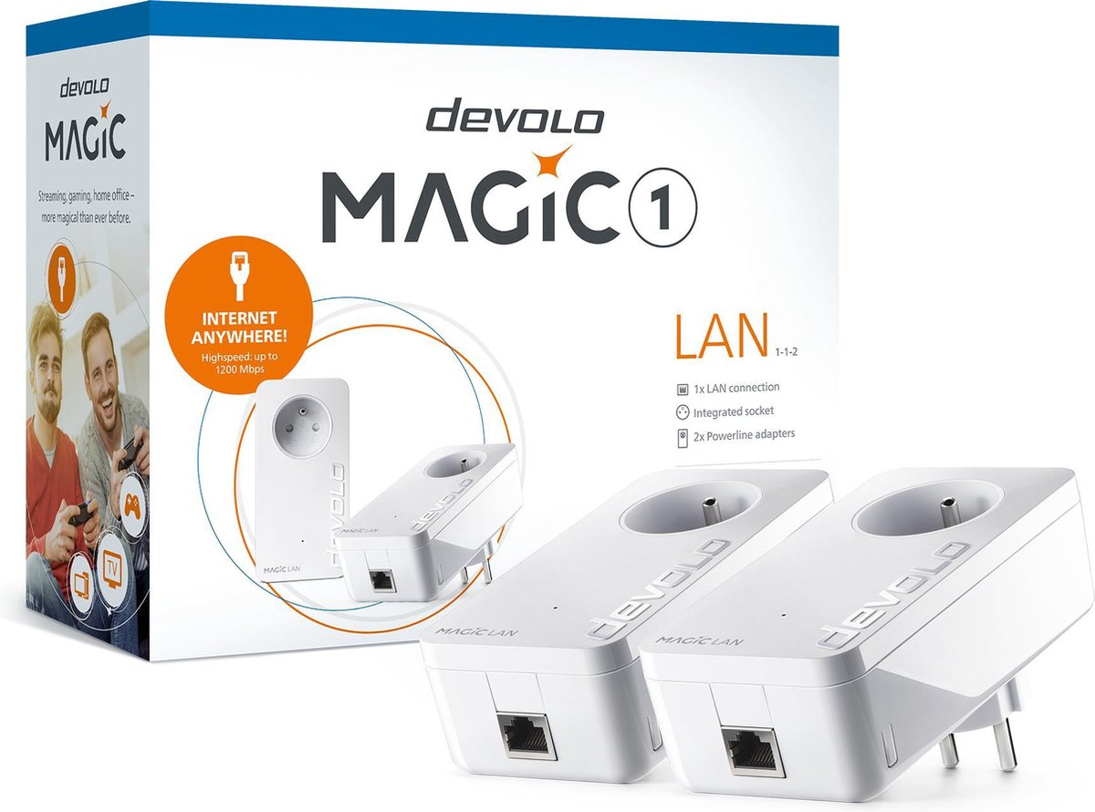 devolo Magic 1 LAN Starter Kit - BE - zonder wifi