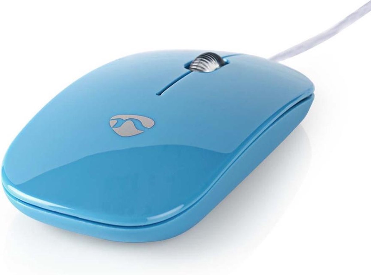 Bedrade muis | 1000 dpi | 3 Knoppen | Blauw