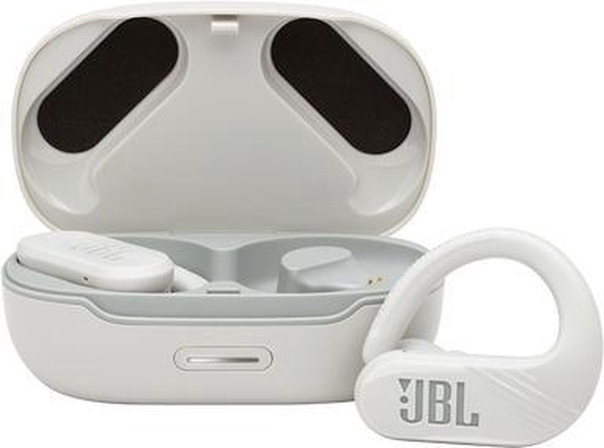 JBL Endurance Peak II - Wit - Draadloze In-Ear Oordopjes