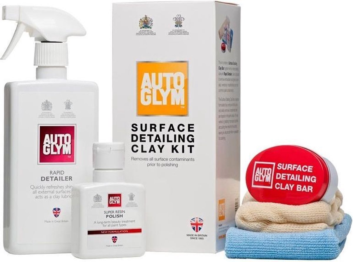 Autoglym Surface detailing clay kit