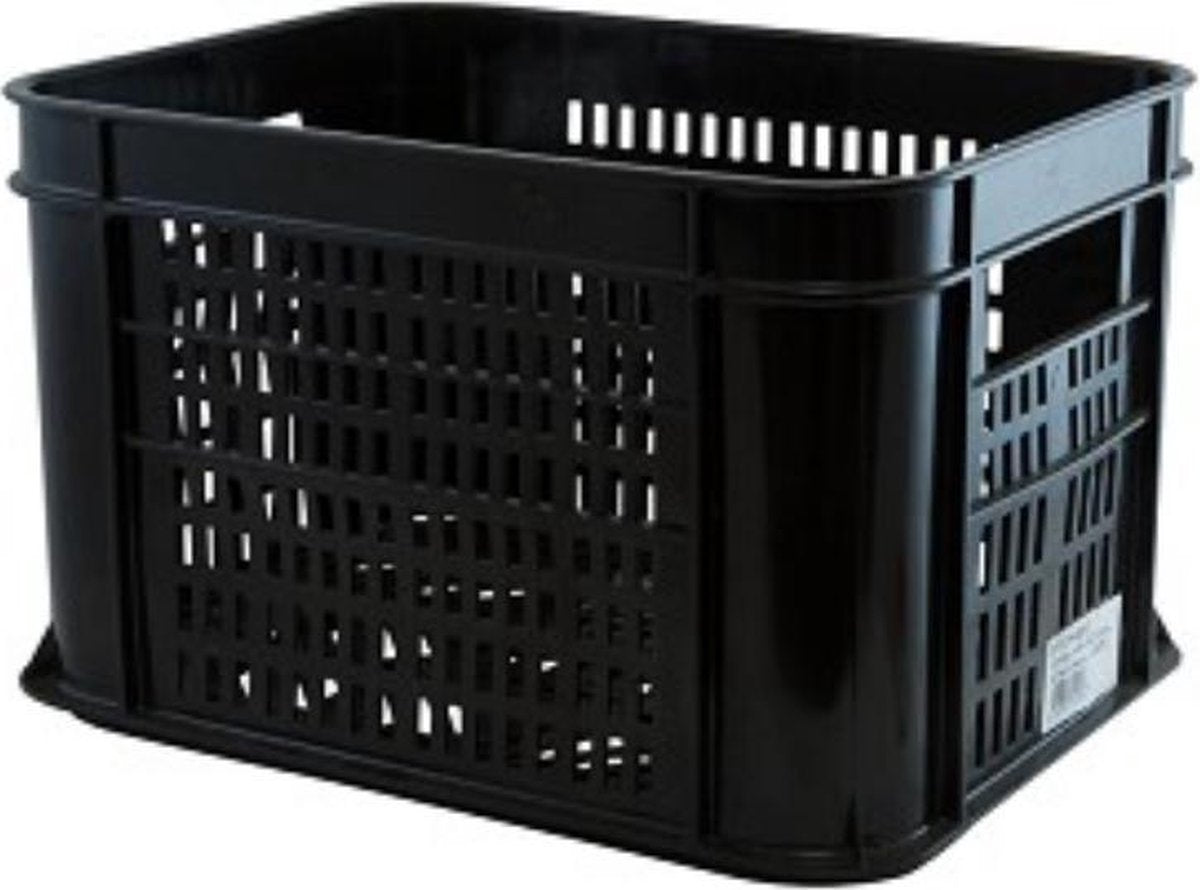 krat PVC zwart 30L 40x30x25cm