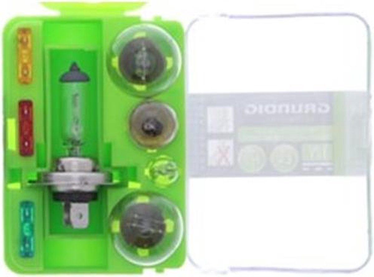Grundig autolampset | H7 | 12V | Inclusief lamp en zekeringen