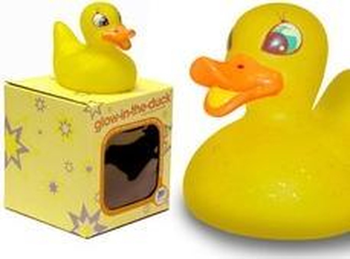GLOW IN THE DUCK YELLOW Badeend