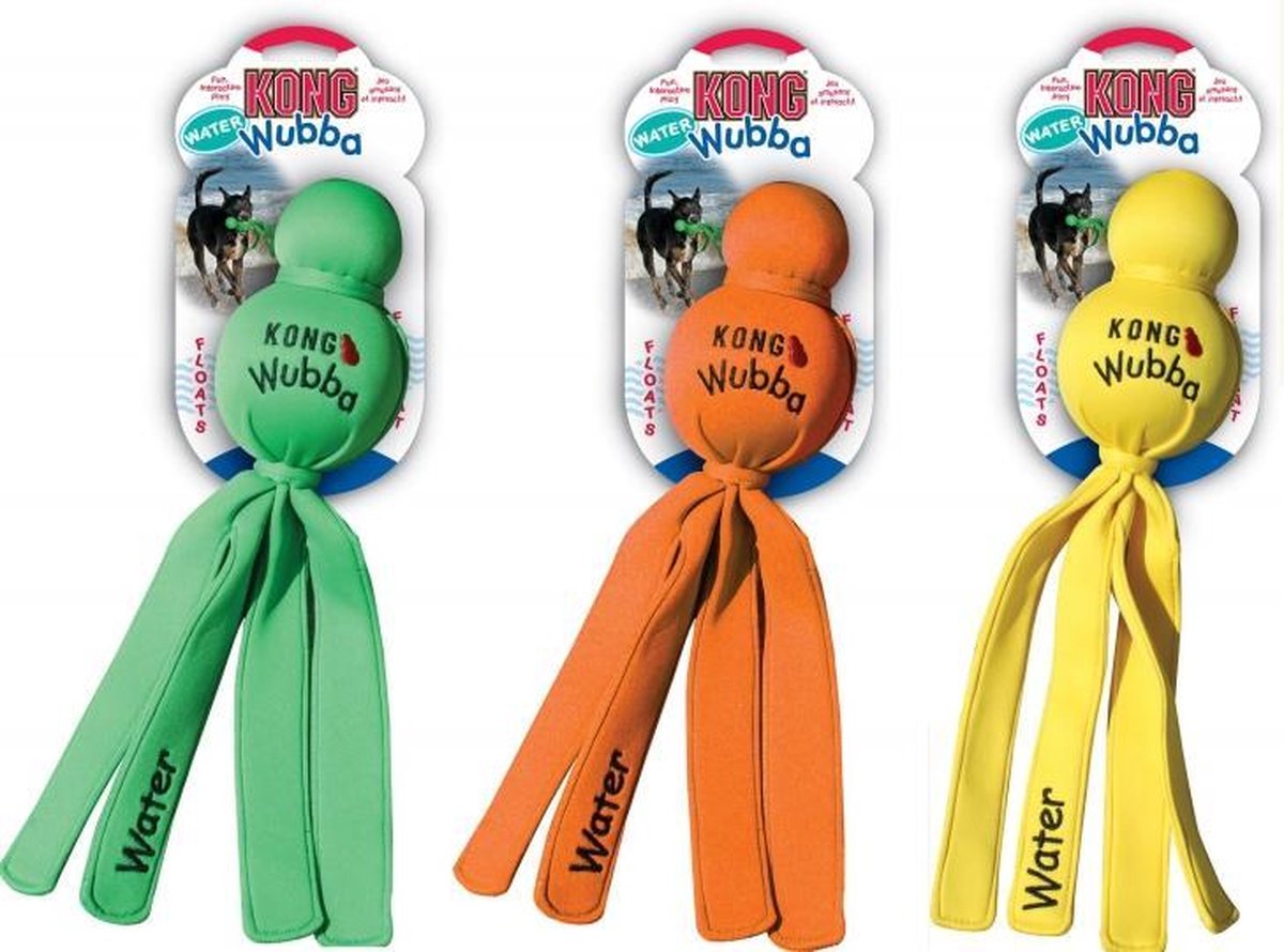 Kong Water Wubba Hondenspeeltje - 241x131x81 mm - Oranje