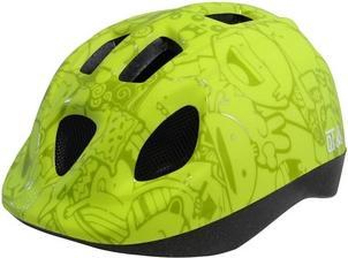 CYCLE TECH HELM KINDER HAPPY GEEL 46-53 CM 0200608