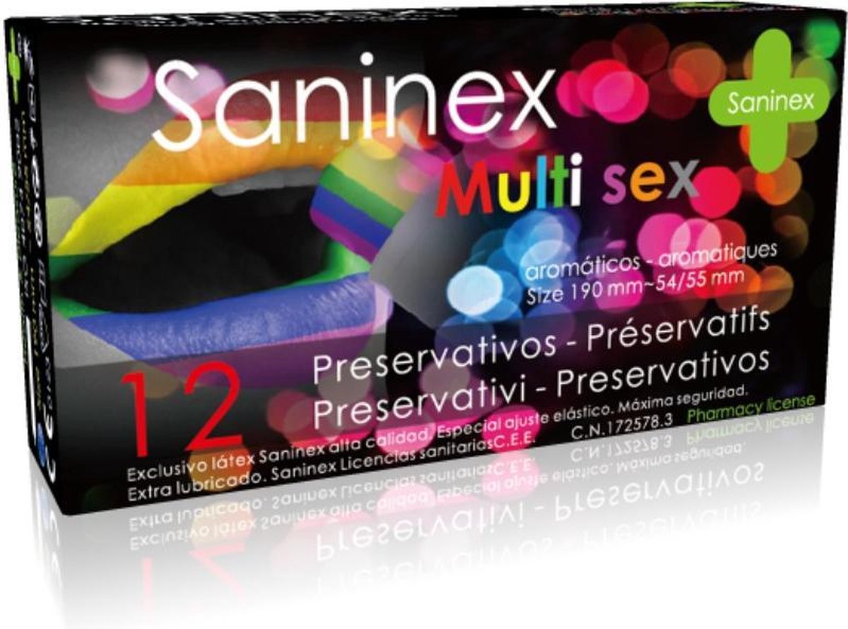 Multisex Condooms | 12 stuks | SANINEX