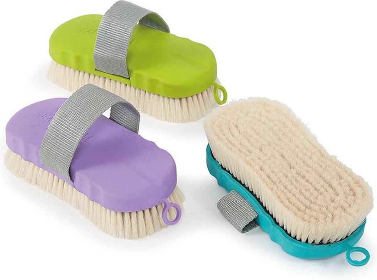 Borstel Ezi Groom Contour Geitenhaar Body brush (9210)
