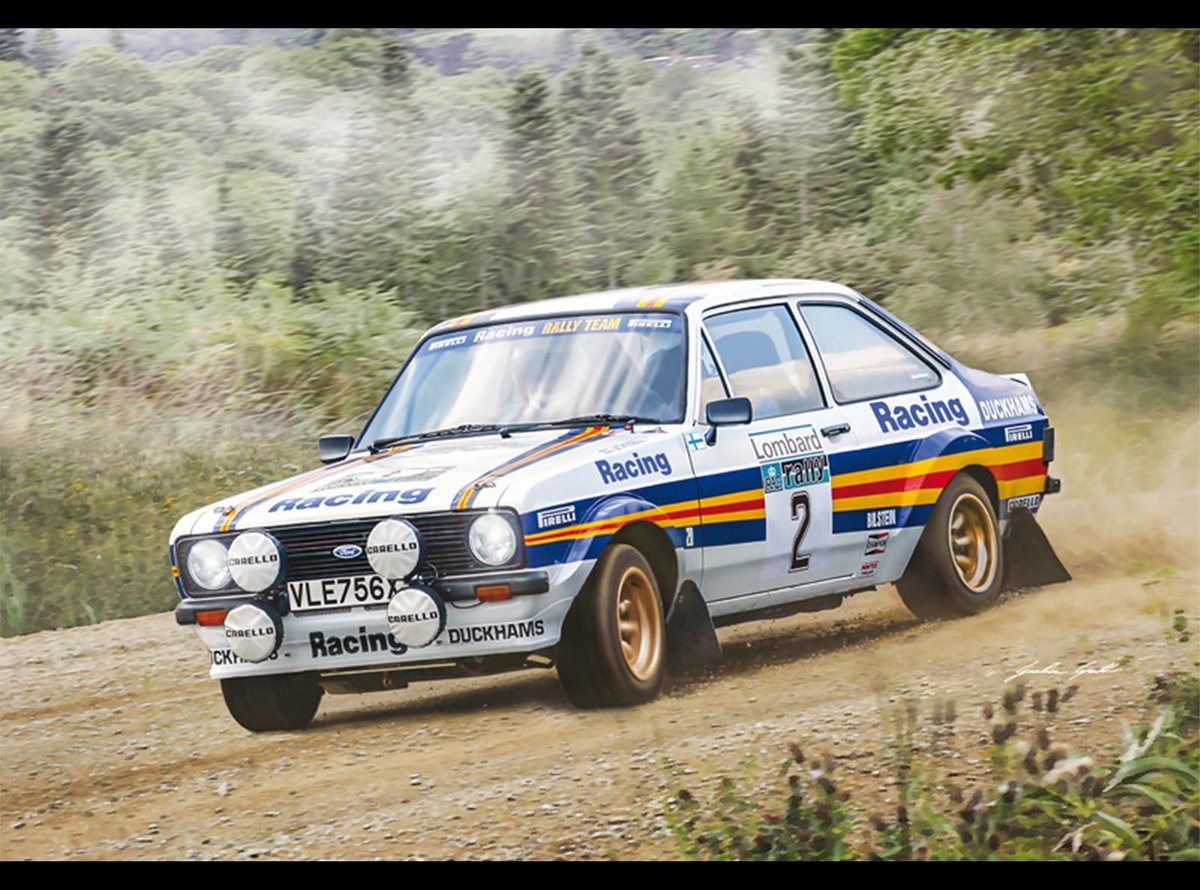 Italeri - Ford Excort Rs1800 Mk. Ii Lombard 1:24 (Ita3650s)