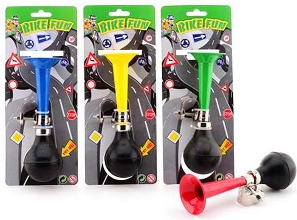 Bike Fun metalen fietstoeter