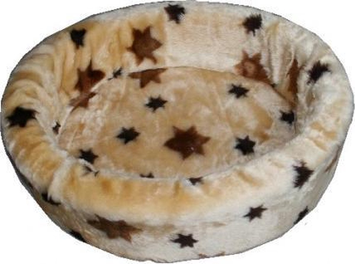 Petcomfort Bontmand Ster - Beige 80 cm