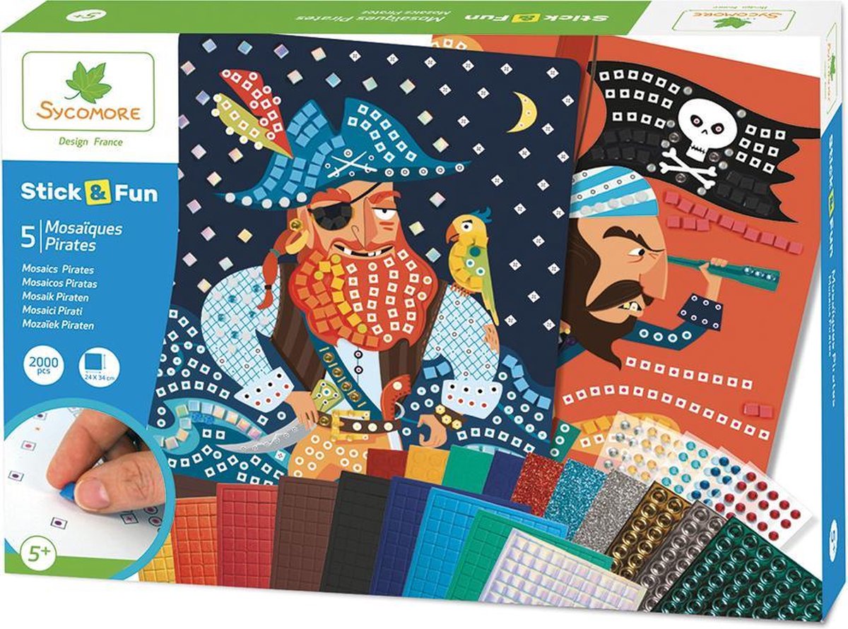 Faujas CRE7008 kunst- & knutselset voor kinderen