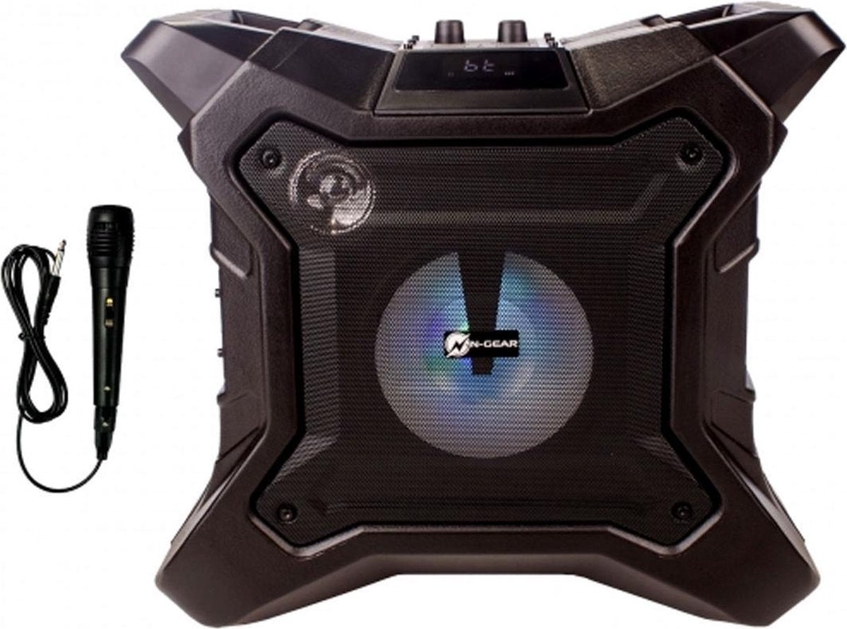 N-gear Bluetoothspeaker The X Waterbestendig 200w Zwart