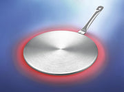 Inductie adapterplaat roestvrij staal 23 cm