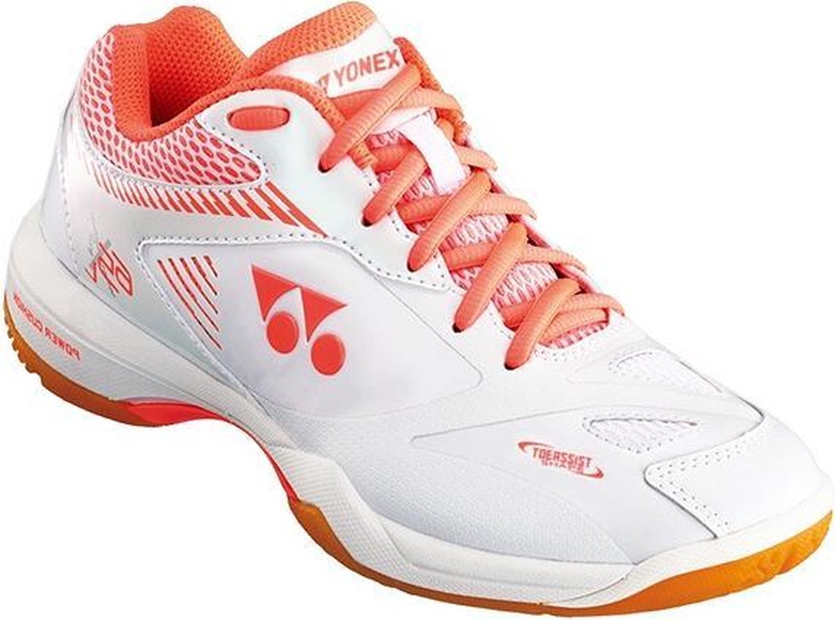 Yonex Badmintonschoen Shb-65x2 Dames Wit/oranje Maat 37