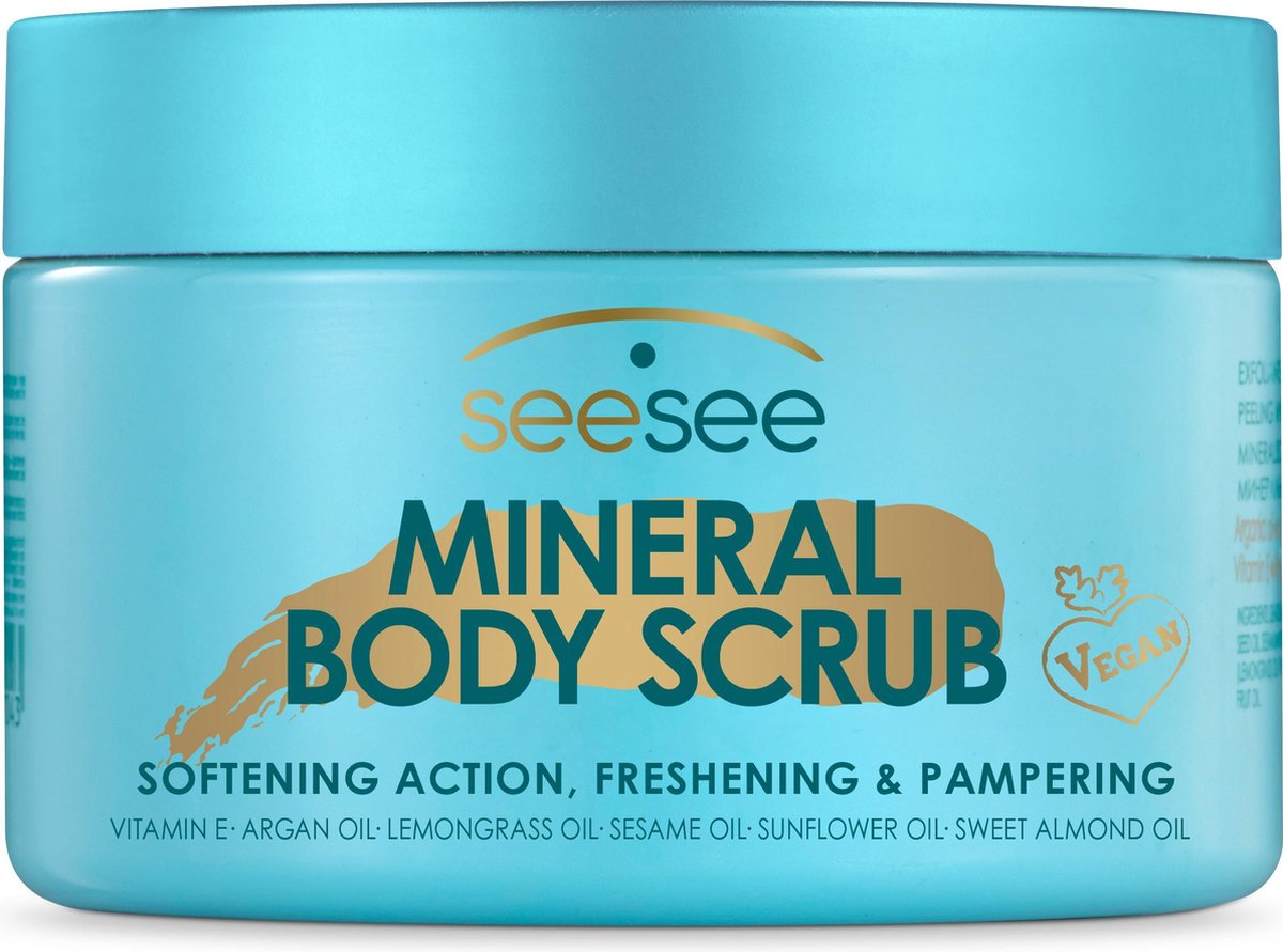 SeeSee Lab Vegan Mineral Bodyscrub met natuurlijke Dode Zee Mineralen