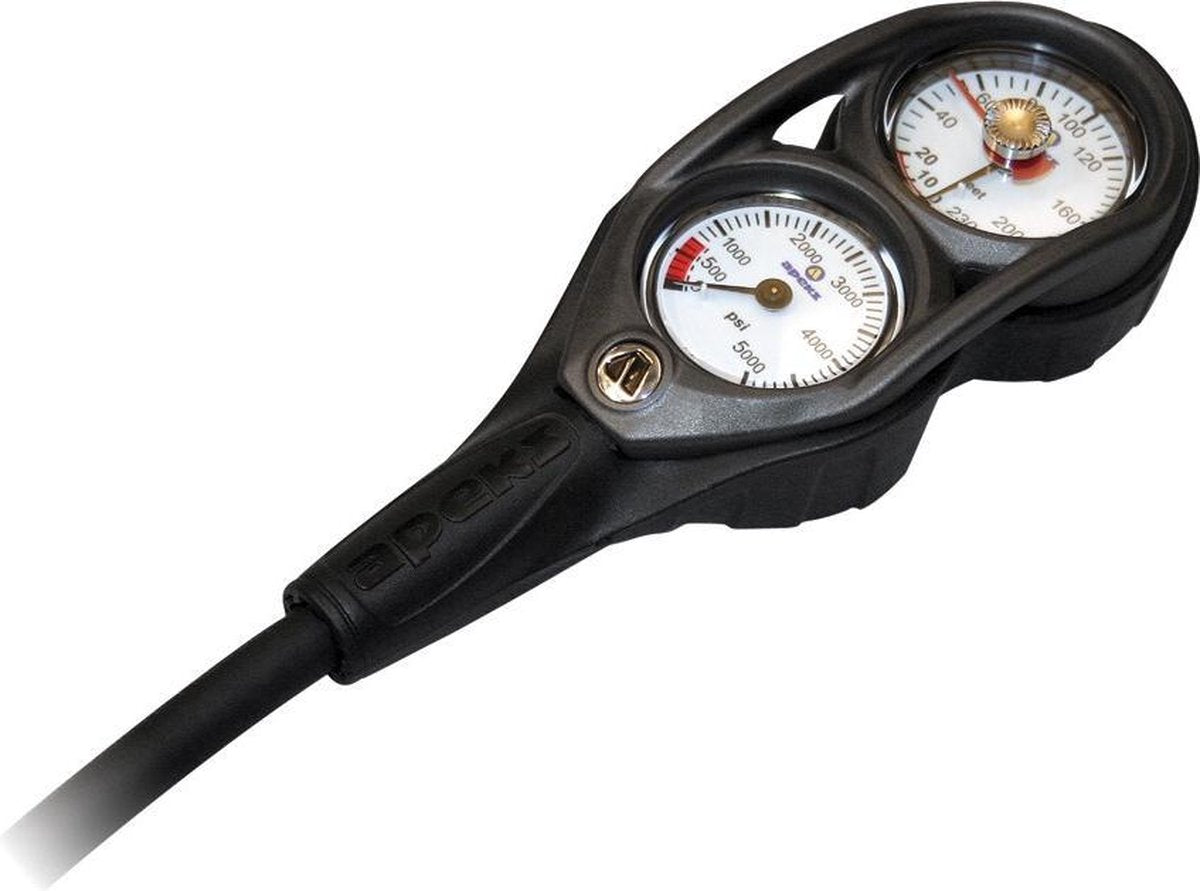 Apeks Console - Manometer + Dieptemeter