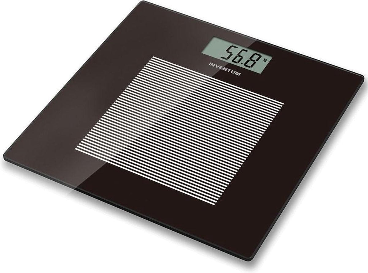 Inventum PW405ZW - Personenweegschaal - Zwart weegschaal
