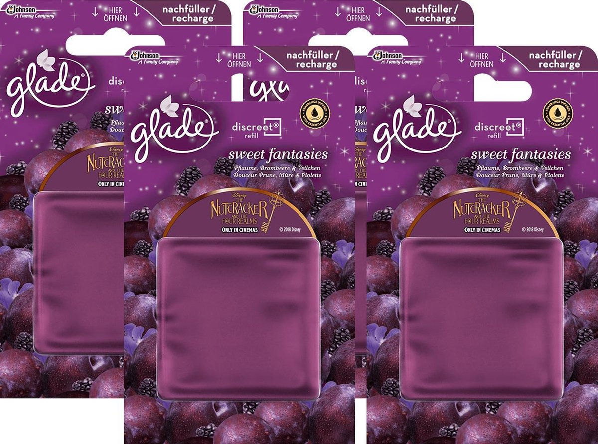 Glade by Brise Sweet Fantasies Voordeelverpakiking - 4 x 8g
