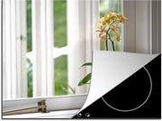 Luxe inductie beschermer Orchideeën - 70x52 cm - orchideeën in bloempot voor raam  - inductiebeschermer