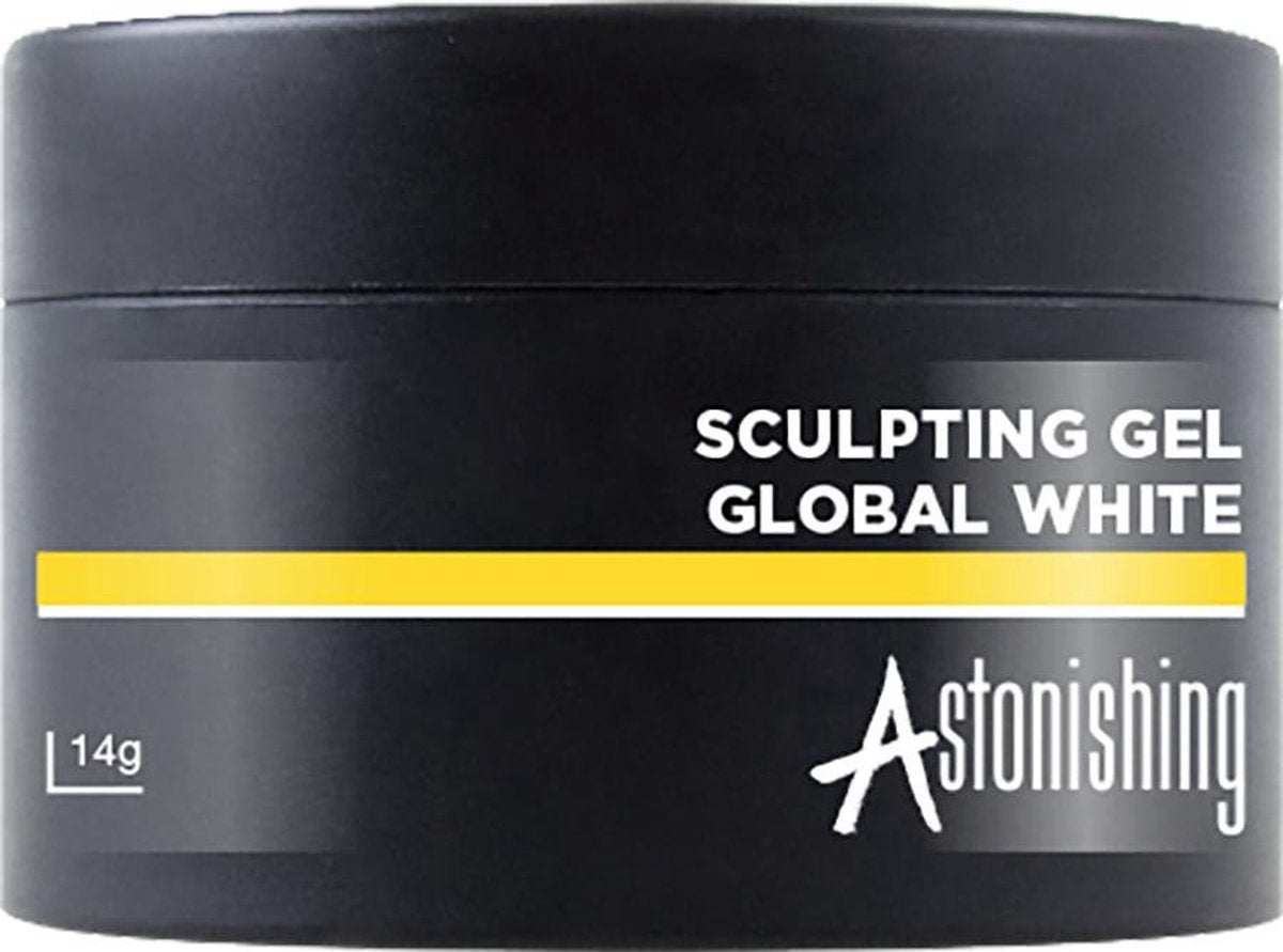 Astonishing Sculpting nagellak gel Global White