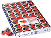 Van Oordt - fruitbeleg/jam - aardbeien cups kleinverpakking - 80x15g