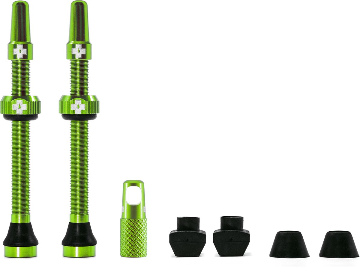 Muc-Off Tubeless Valve Kit Universeel 60mm Green