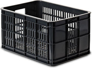 Basil - Fietskrat - Kunststof - 25 L - Zwart