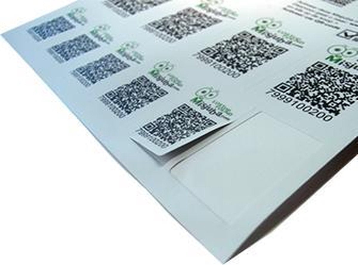 Misjuba®Markeer Vinylstickers "Krijg terug wat van jou is"